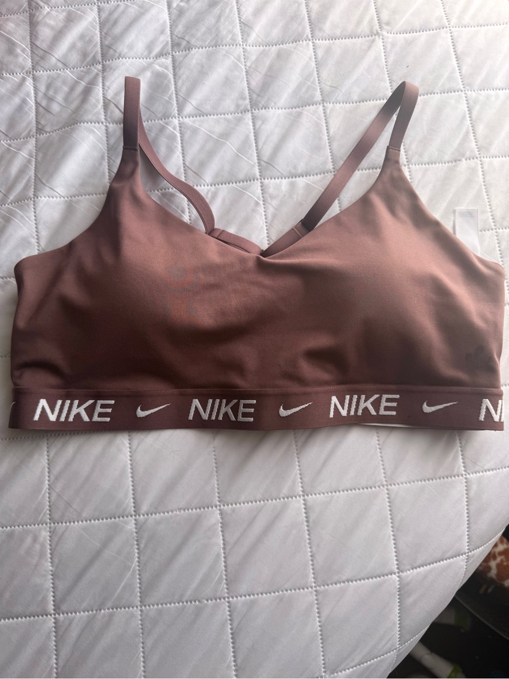 Nike Dusty Rose Light Support Sports Bra